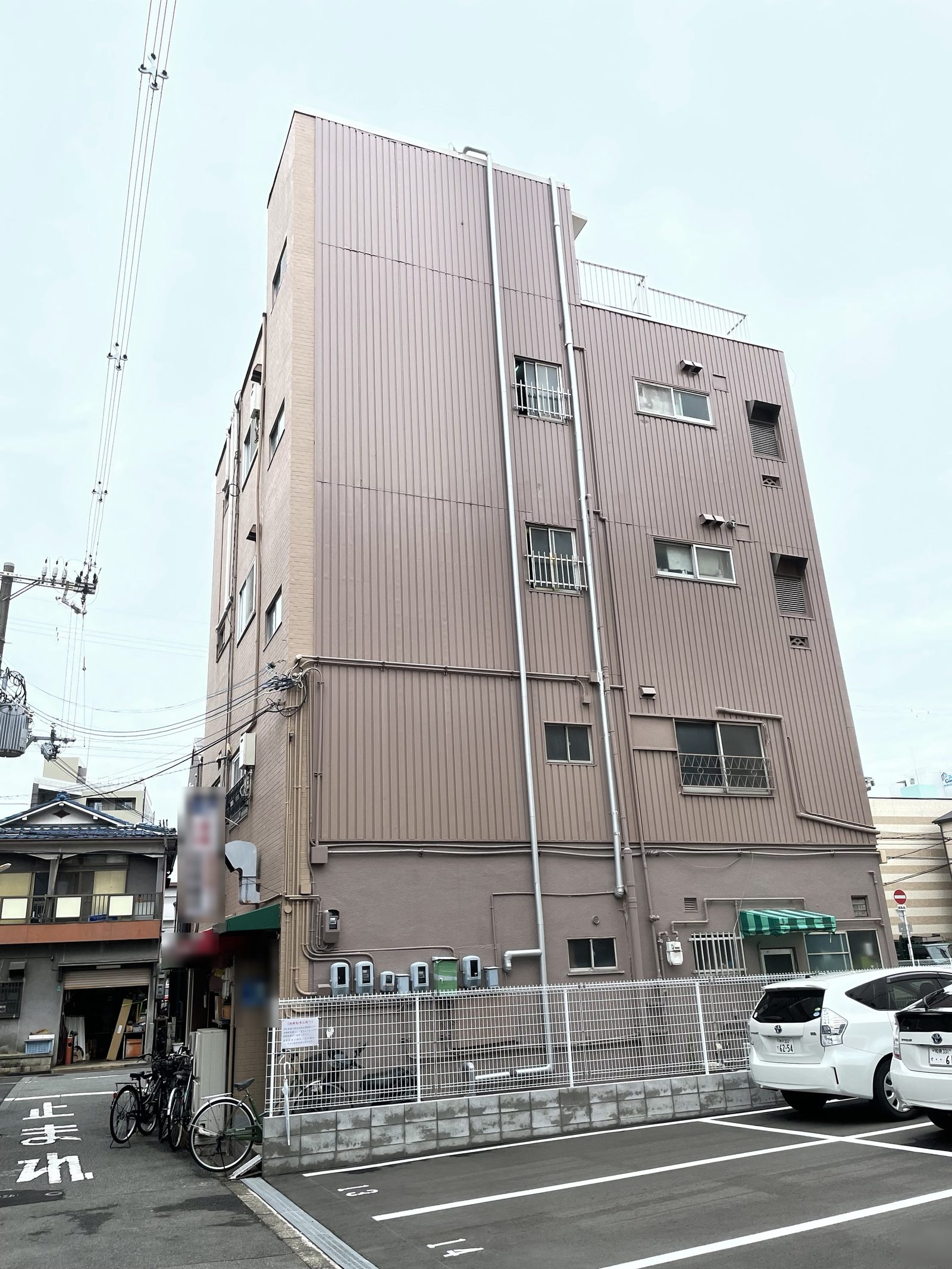当社が買い取った4階建て鉄骨マンション